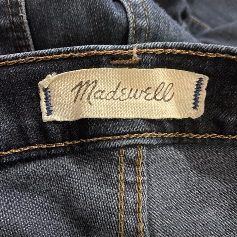 Madewell Tall 10" High-Rise Skinny Jeans in Hayes Wash Size 25 - Picture 9 of 13